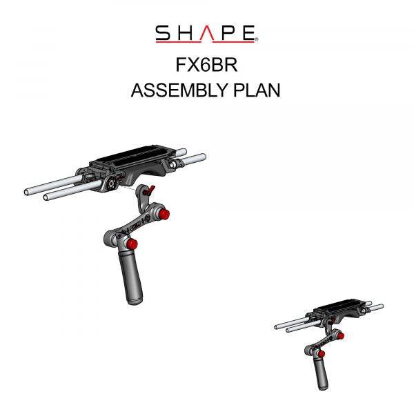SHAPE Sony FX6 Camera Bundle Rig Camera Rig SHAPE wlb