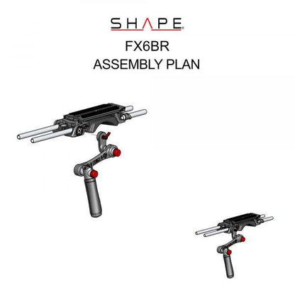 SHAPE Sony FX6 Camera Bundle Rig Camera Rig SHAPE wlb
