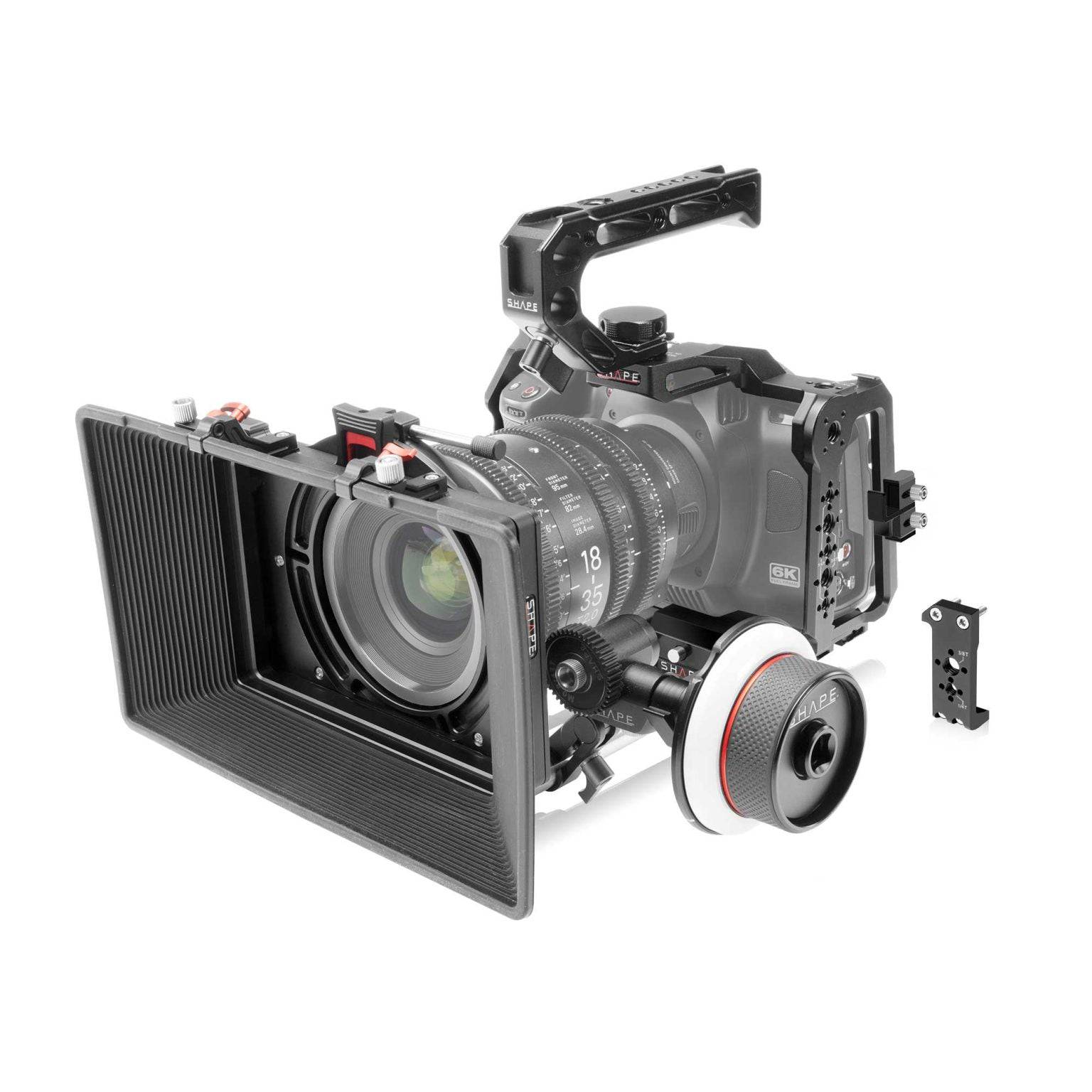 SHAPE Blackmagic Cinema Camera 6K/6K PRO/6K G2 Camera Bundle Rig Kit Camera Rig SHAPE wlb