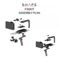 SHAPE Camera Bundle Rig Kit for Sony FX6 Camera Rig SHAPE wlb   