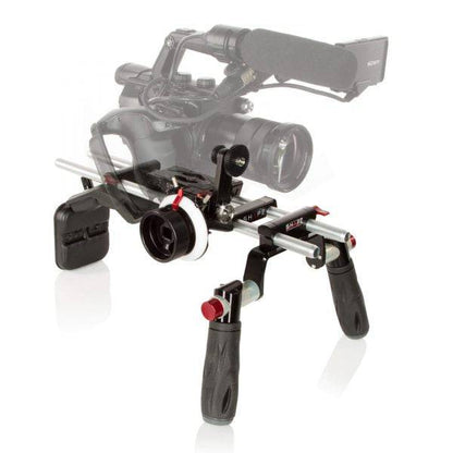 SHAPE Camera Bundle Rig with Follow Focus Pro for Sony FS5/FS5 II Camera Rig SHAPE wlb   