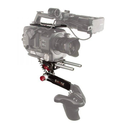 SHAPE Sony FS7/FS7 II Camera Bundle Rig with Top Plate and Remote Extension Handle Camera Rig SHAPE wlb