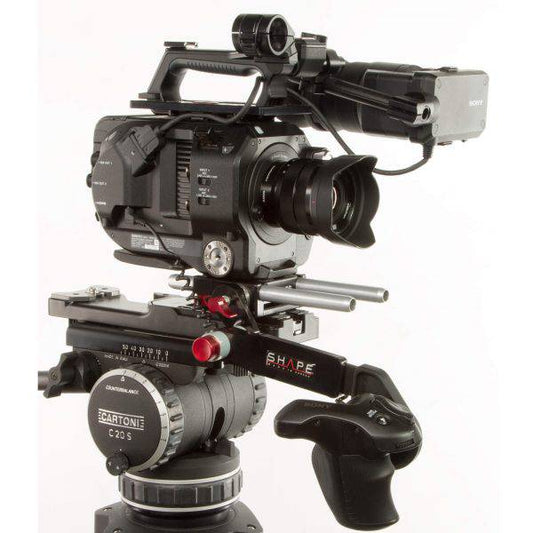 SHAPE Sony FS7/FS7 II Camera Bundle Rig with Top Plate and Remote Extension Handle Camera Rig SHAPE wlb