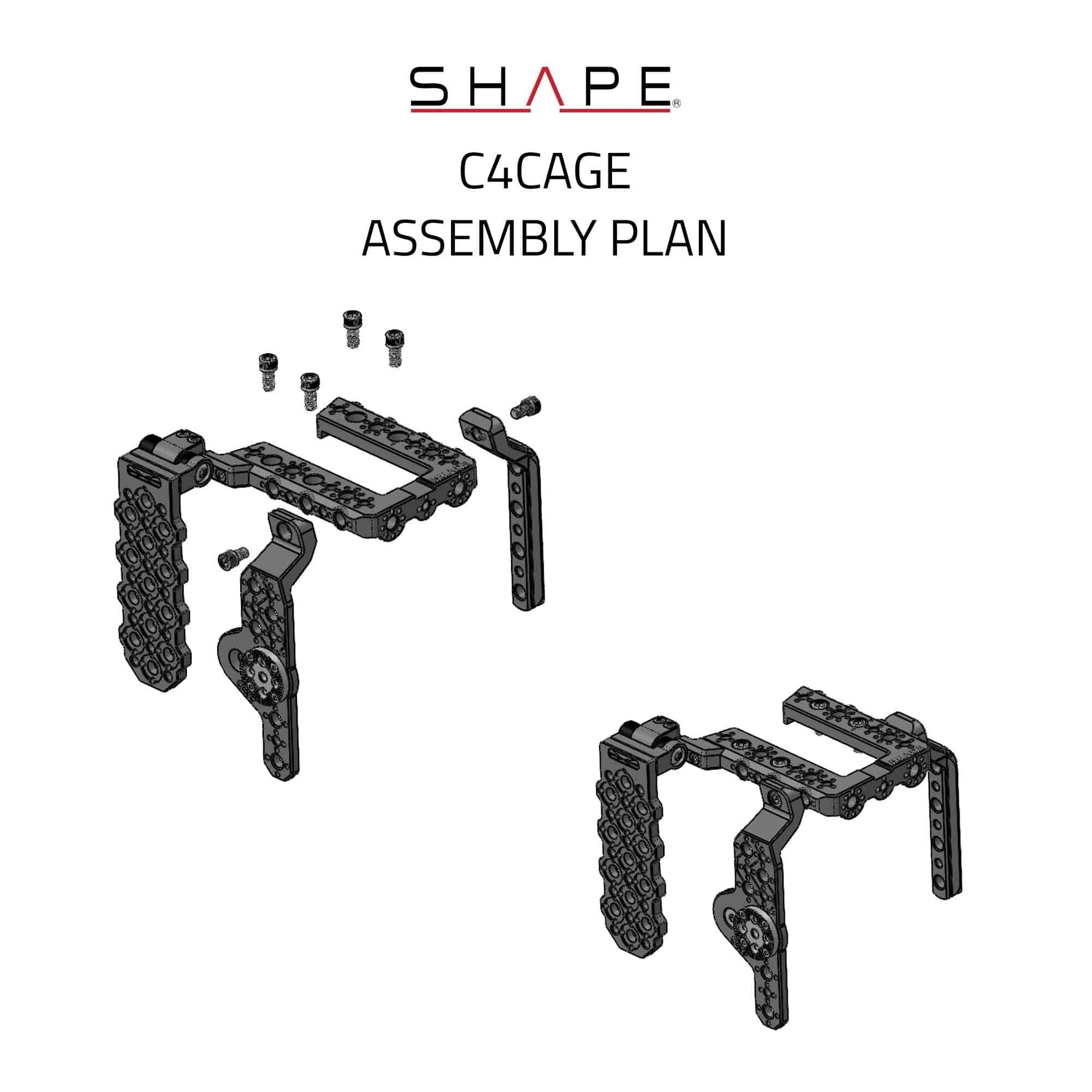 SHAPE Canon C400 Camera Cage Camera Cage SHAPE wlb