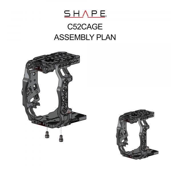 SHAPE Canon C500 MKII/C300 MKIII Camera Cage Camera Cage SHAPE wlb