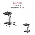 SHAPE Canon C70 Camera Cage Camera Cage SHAPE wlb