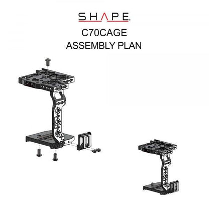SHAPE Canon C70 Camera Cage Camera Cage SHAPE wlb