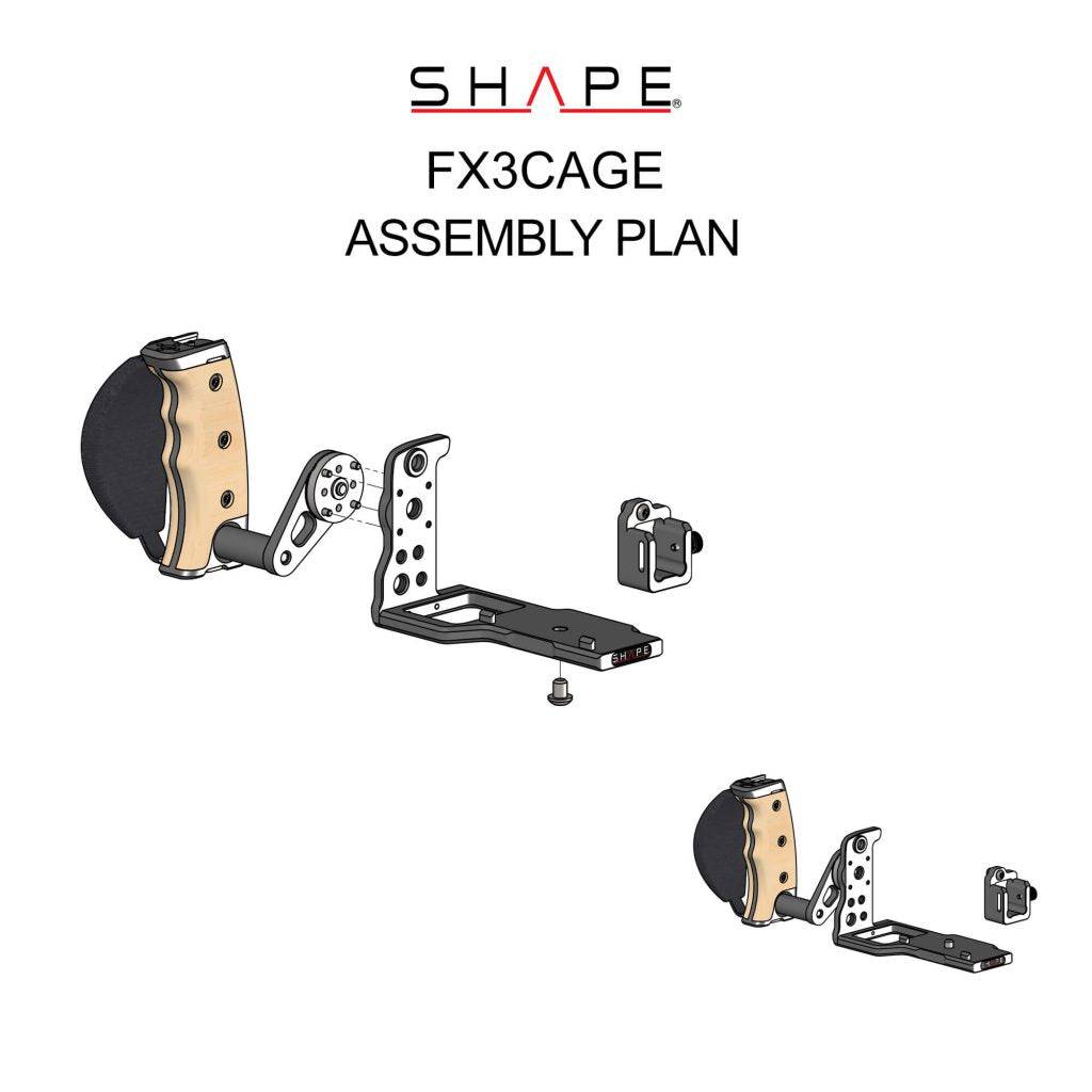 SHAPE Sony FX3/FX30 Camera Cage Camera Cage SHAPE wlb