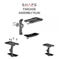 SHAPE Sony FX6 Camera Cage Camera Cage SHAPE wlb