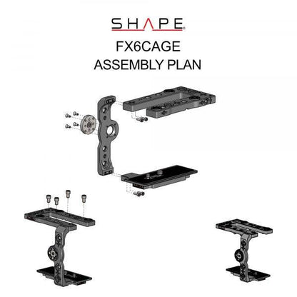 SHAPE Sony FX6 Camera Cage Camera Cage SHAPE wlb