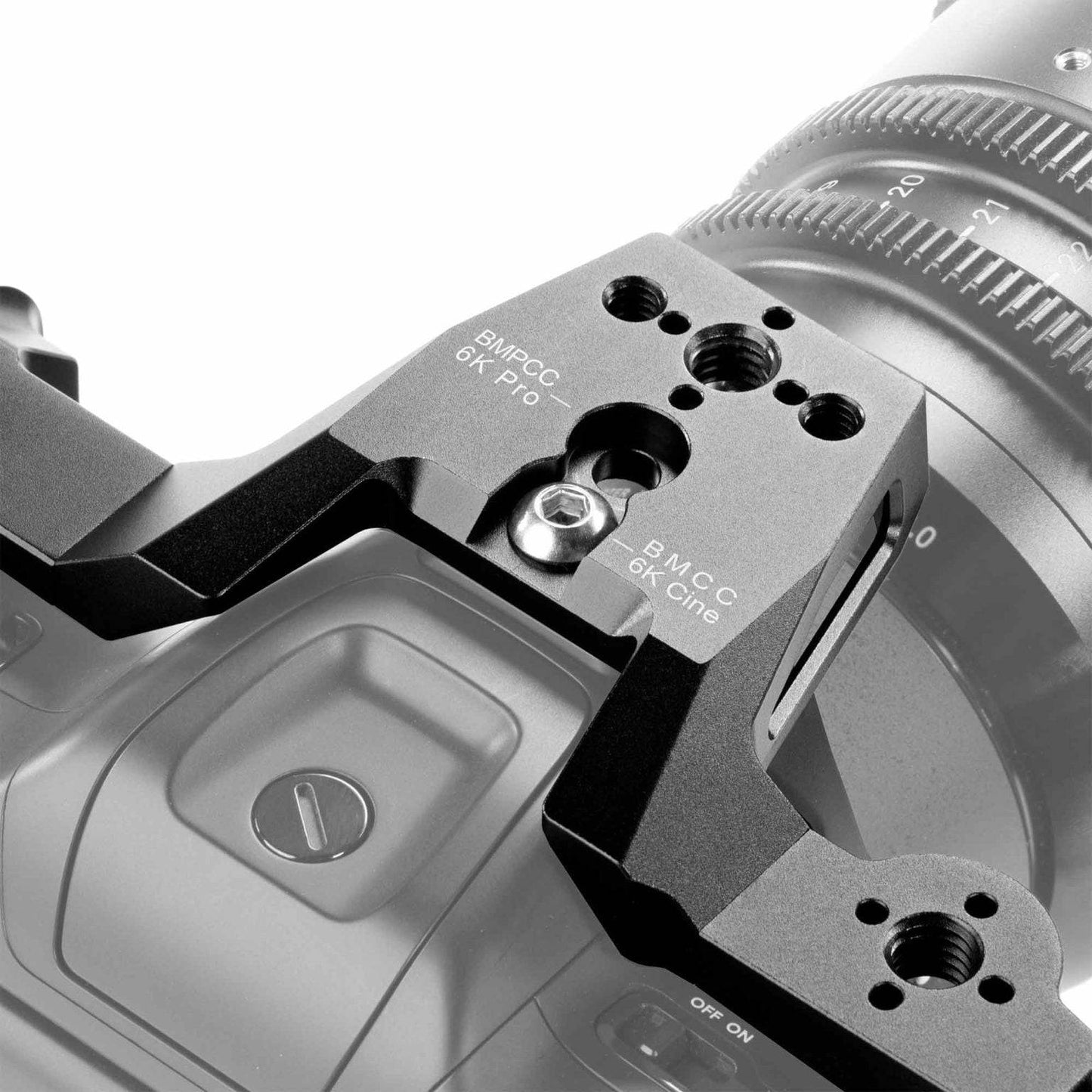 SHAPE Blackmagic Cinema Camera 6K/6K PRO/6K G2 Camera Cage, Top Handle and Rod Bloc System Camera Cage SHAPE wlb
