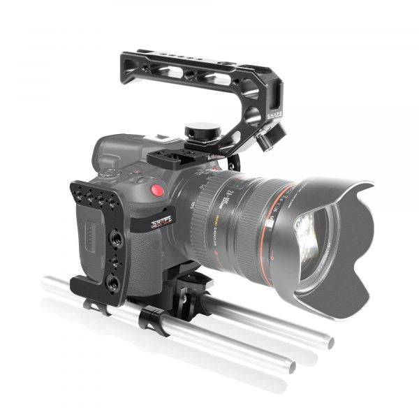 SHAPE Canon R5C/R5/R6 Camera Cage, Top Handle and Rod Bloc System Camera Cage SHAPE wlb
