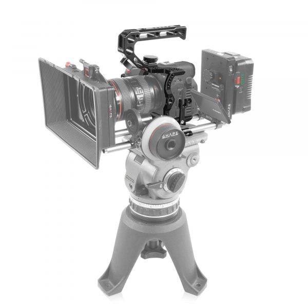 SHAPE Canon R5C/R5/R6 Camera Cage, Top Handle and Rod Bloc System Camera Cage SHAPE wlb