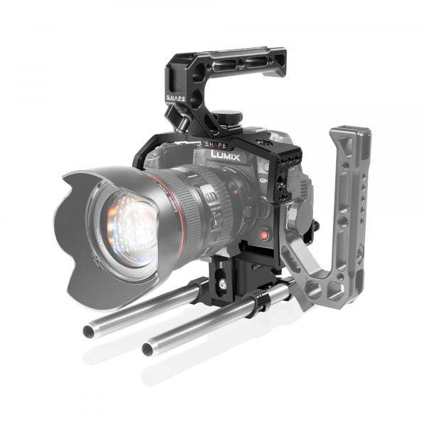 SHAPE Panasonic Lumix GH6 Camera Cage, Top Handle and Rod Bloc System Camera Cage SHAPE wlb