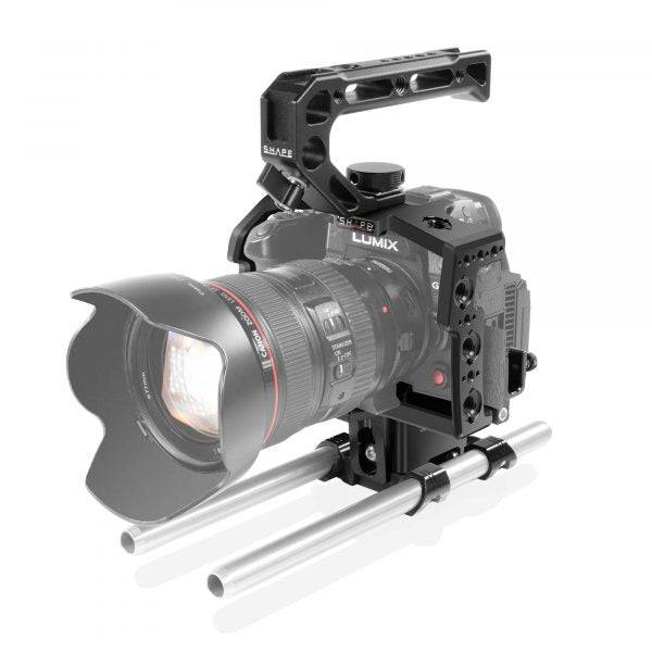 SHAPE Panasonic Lumix GH6 Camera Cage, Top Handle and Rod Bloc System Camera Cage SHAPE wlb