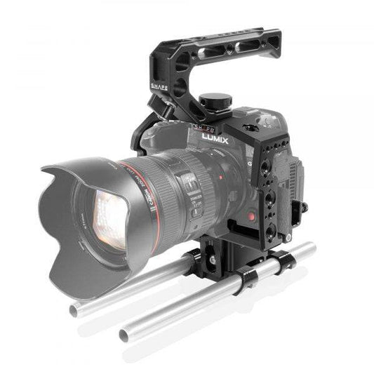 SHAPE Panasonic Lumix GH6 Camera Cage, Top Handle and Rod Bloc System Camera Cage SHAPE wlb