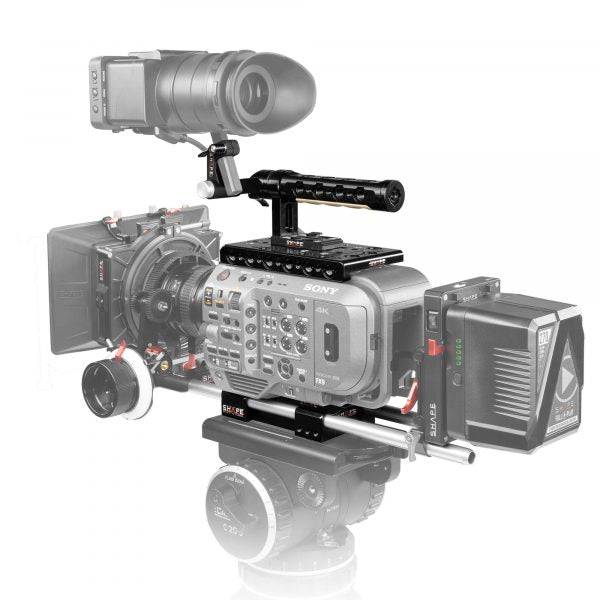 SHAPE Sony FX9 Camera Cage, Top Handle, Rod Bloc System and View Finder Mount Camera Cage SHAPE wlb