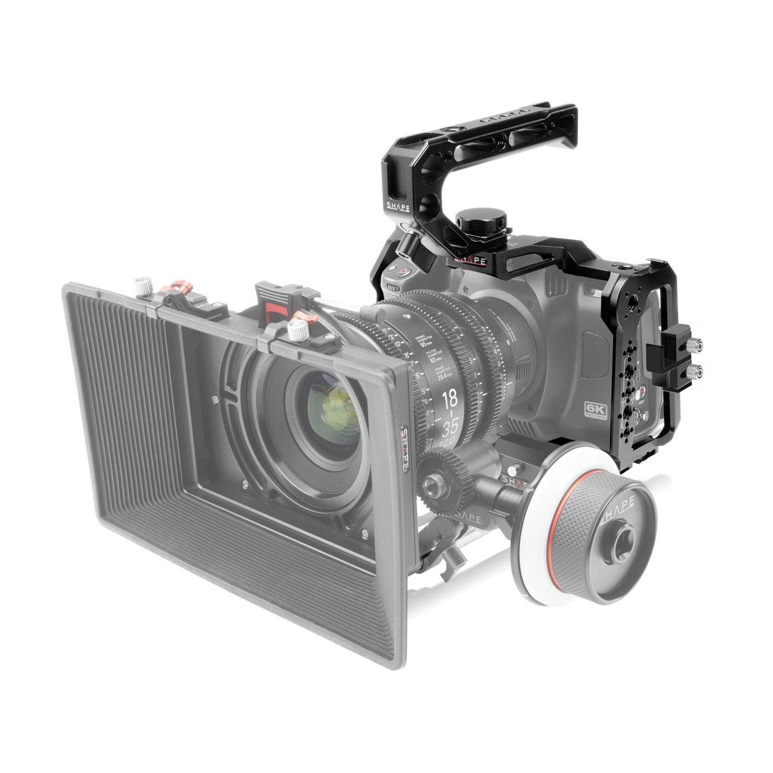 SHAPE Blackmagic Cinema Camera 6K/6K PRO/6K G2 Camera Cage with Top Handle Camera Cage SHAPE wlb