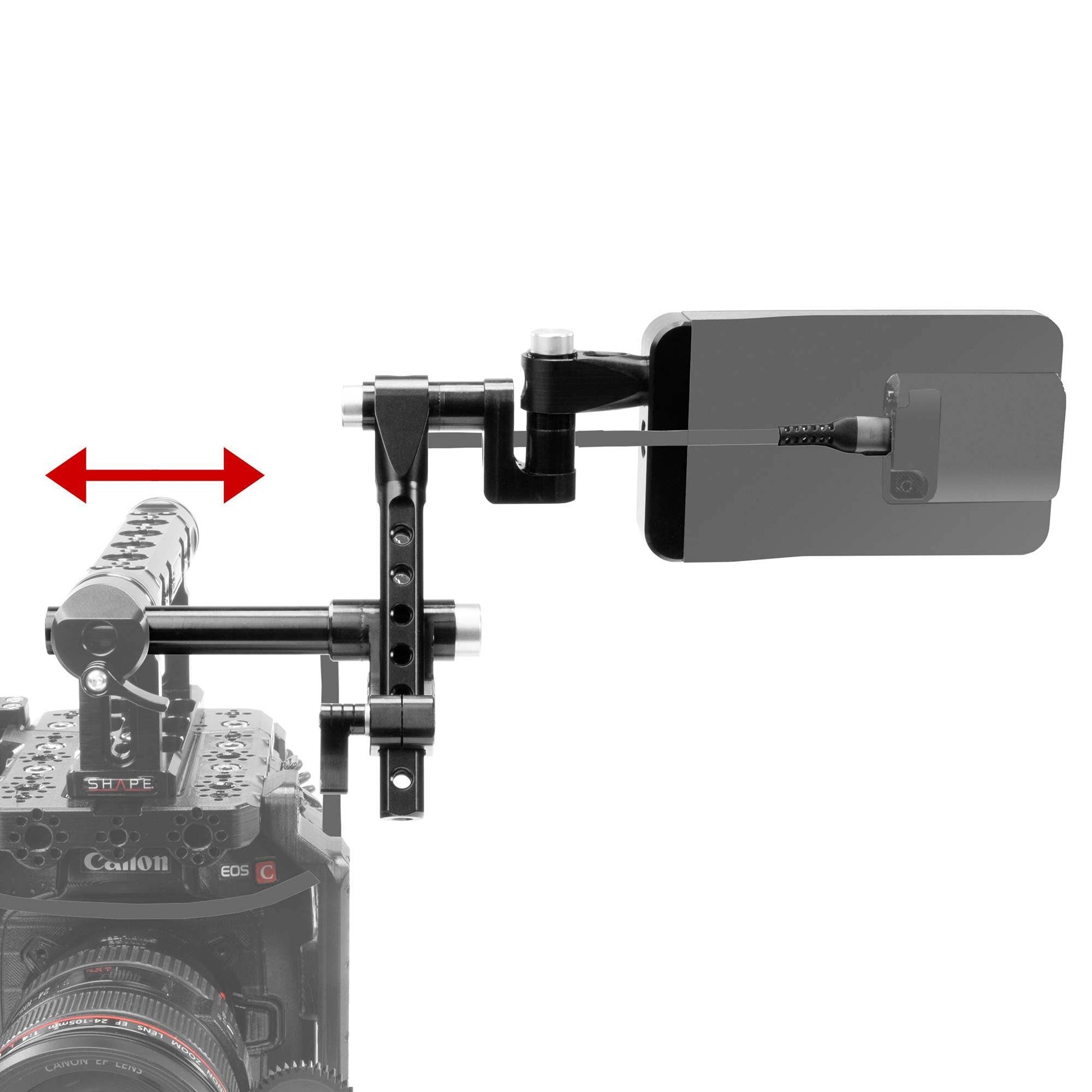 SHAPE Canon C400 Push Button View Finder Mount Viewfinder Mount SHAPE wlb