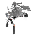 SHAPE Canon C500 MKII/C300 MKIII Offset Shoulder Mount Rig Shoulder Mount Rig SHAPE wlb