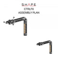 SHAPE Sony FX6 Controller Top Handle Top Handle SHAPE wlb