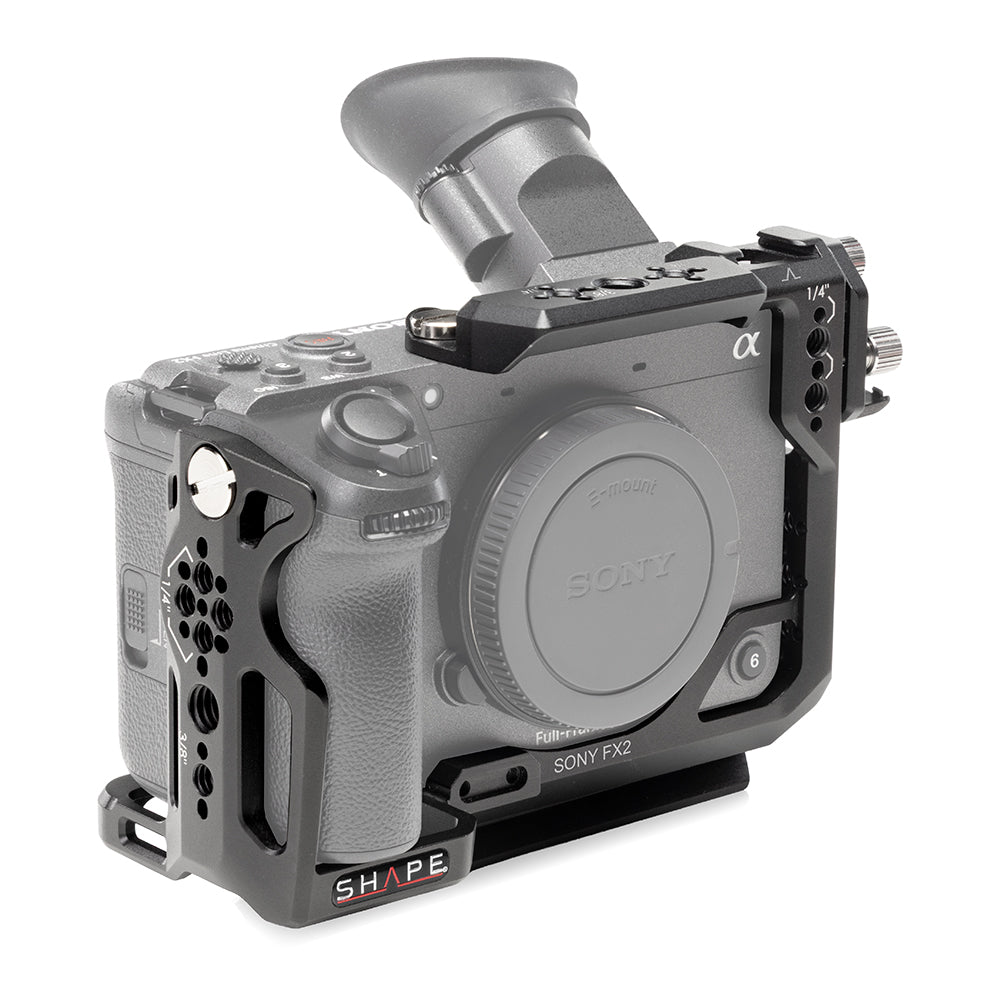 Sony FX2 Accessories | SHAPE Cage, Rig & Shoulder Mount Kits – SHAPE wlb