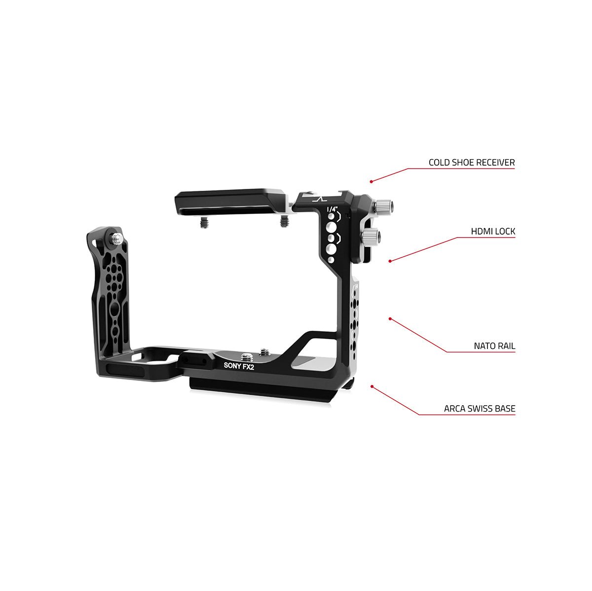 SHAPE Creator Camera Cage for Sony FX2 Camera Cage SHAPE wlb