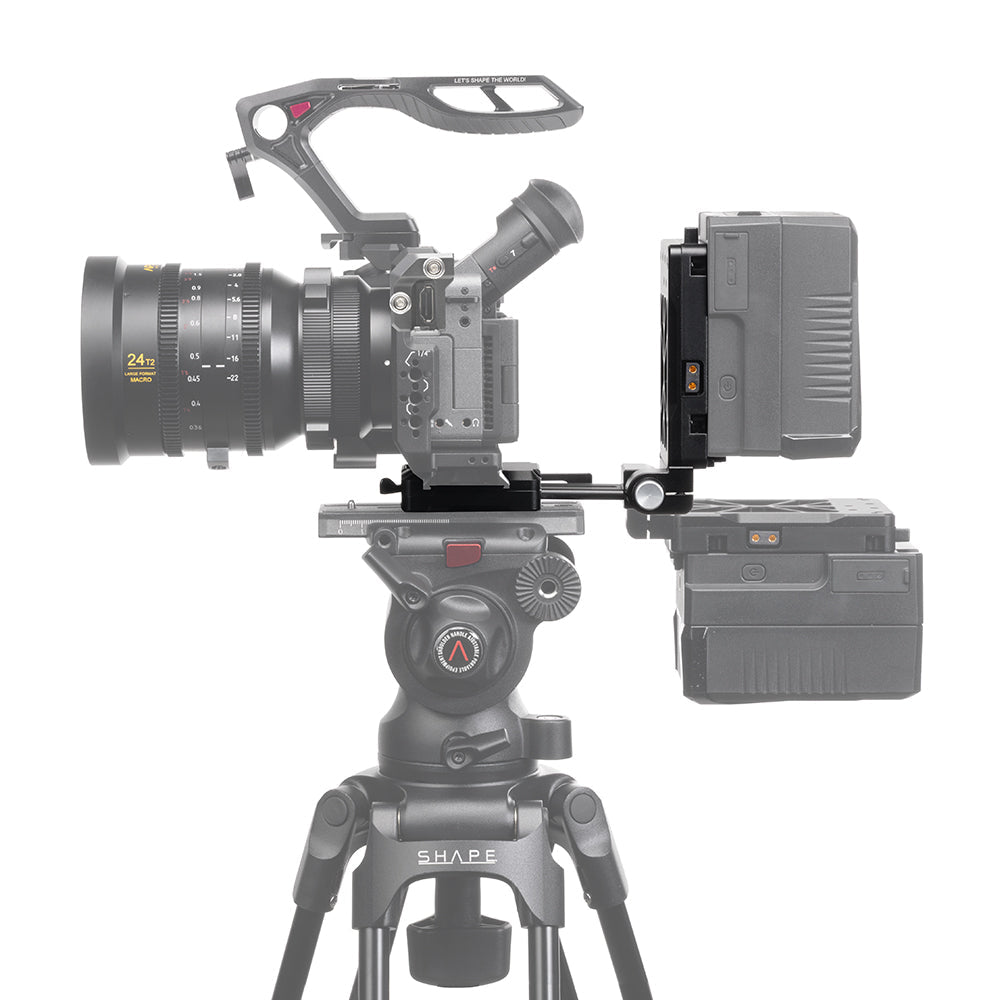 SHAPE Creator Mini V-Mount Battery Plate -ARCA Swiss Receiver Battery Plate SHAPE wlb