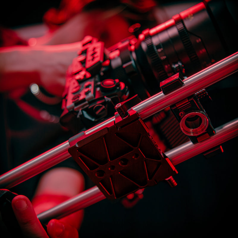 shape-creator-rig sony fx3 fx30 15mm lws rod system with baseplate for cinema rig setup