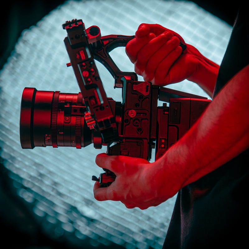 shape-creator-rig sony fx3 fx30 professional handheld cinema camera setup with top handle and cage