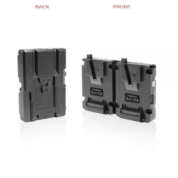 SHAPE Dual V-Mount Hot Swap Mini Battery Plate Battery Plate SHAPE wlb   