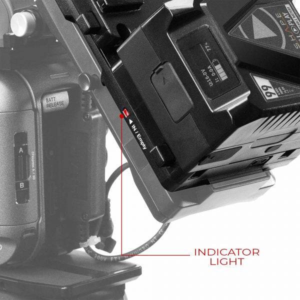 SHAPE Dual V-Mount Hot Swap Mini Battery Plate Battery Plate SHAPE wlb   