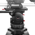 SHAPE FOCUS 12 Fluid Head with Red Lock Legs Mid-Level Spreader Tripod SHAPE wlb
