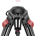 SHAPE FOCUS 12 Fluid Head with Red Lock Legs Mid-Level Spreader Tripod SHAPE wlb