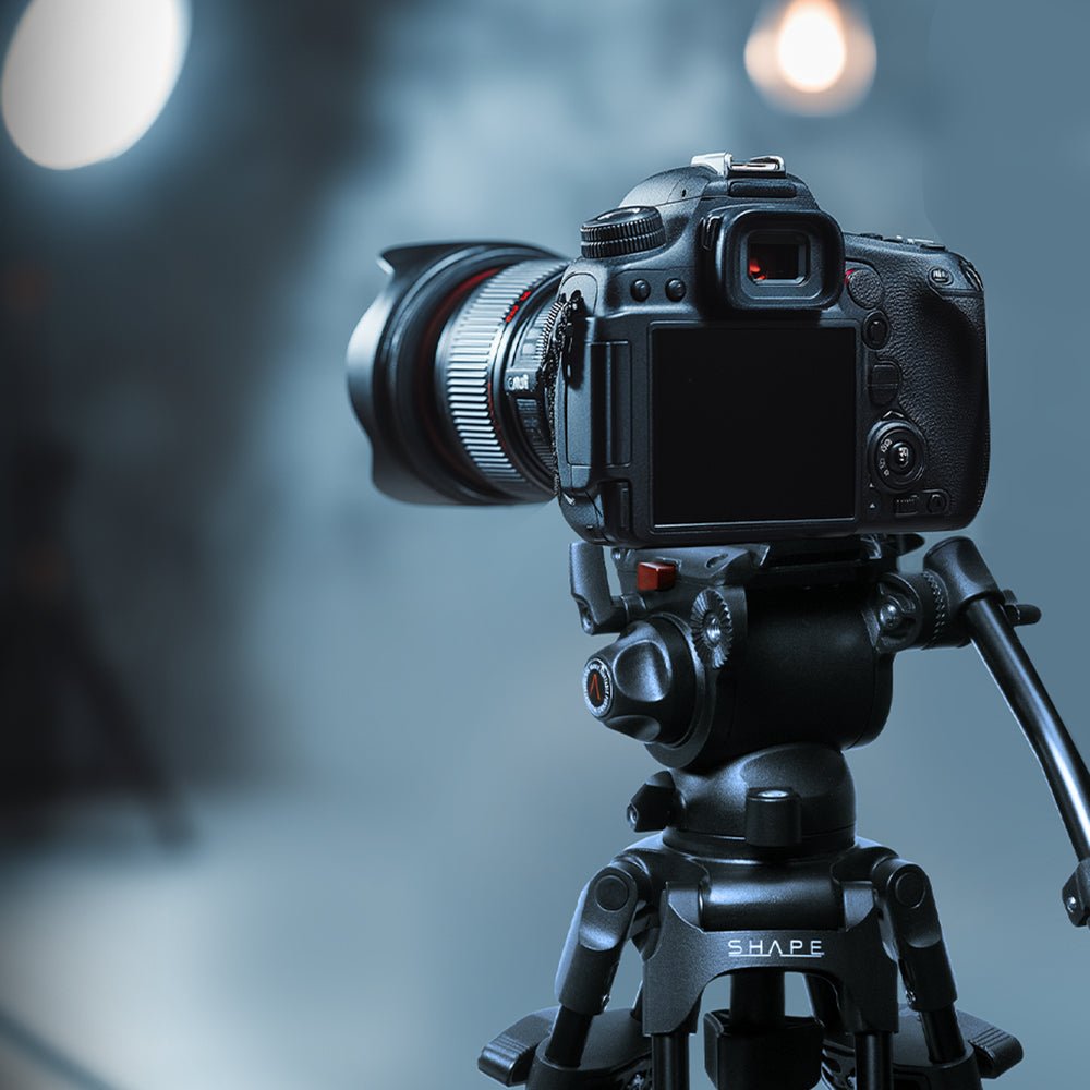 SHAPE Freelance Heavy-Duty Tripod with Fluid Head Tripod SHAPE wlb