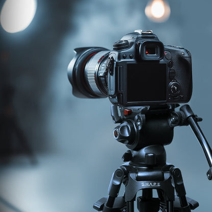 SHAPE Freelance Heavy-Duty Tripod with Fluid Head Tripod SHAPE wlb