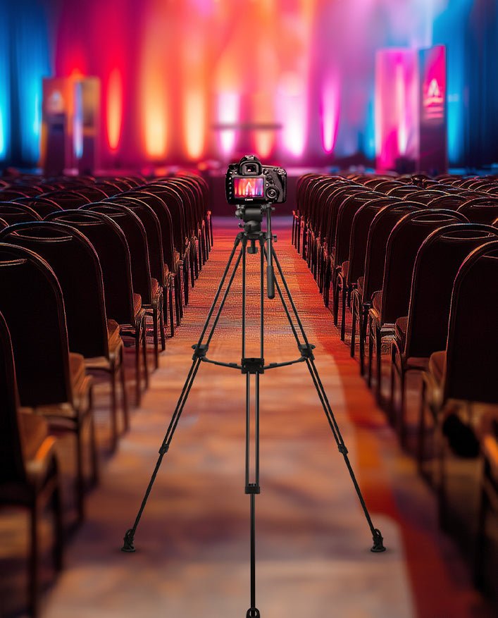 SHAPE Freelance Heavy-Duty Tripod with Fluid Head Tripod SHAPE wlb