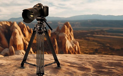 SHAPE Freelance Heavy-Duty Tripod with Fluid Head Tripod SHAPE wlb