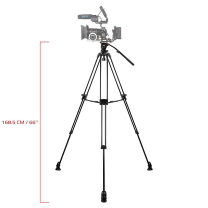 SHAPE Freelance Heavy-Duty Tripod with Fluid Head Tripod SHAPE wlb
