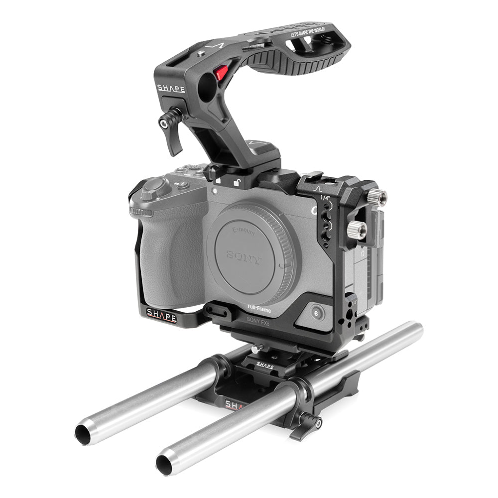 SHAPE Full Creator Kit 15mm LWS Base for SONY FX5 Camera Rig SHAPE wlb