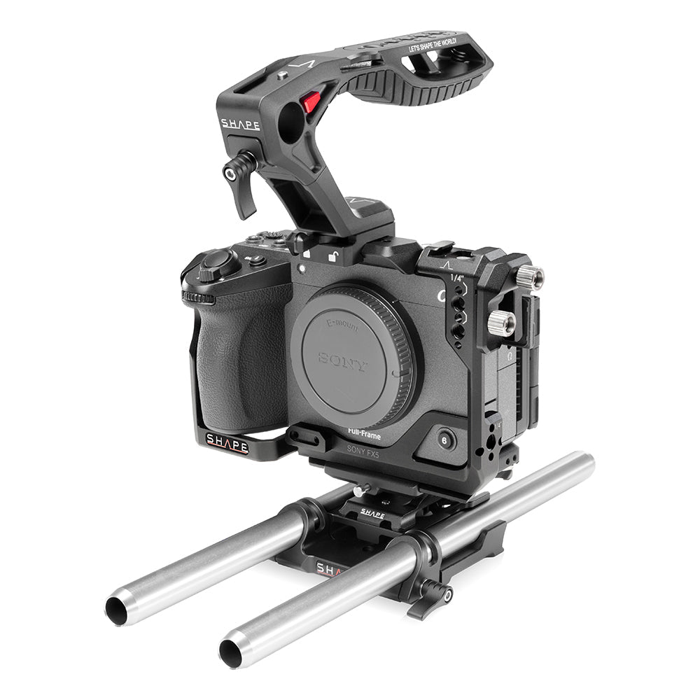 SHAPE Full Creator Kit 15mm LWS Base for SONY FX5 Camera Rig SHAPE wlb
