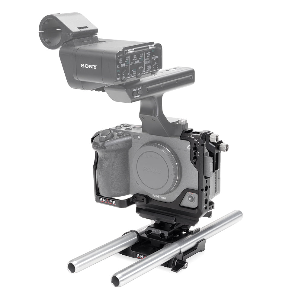 SHAPE Full Creator Kit V2 15mm LWS Base For Sony FX3 & FX30 Camera Rig SHAPE wlb