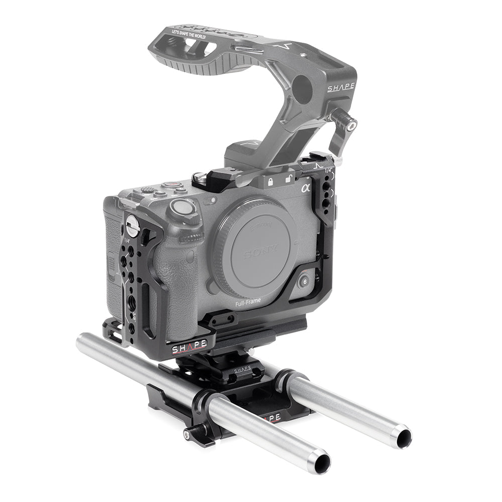 SHAPE Full Creator Kit V2 15mm LWS Base For Sony FX3 & FX30 Camera Rig SHAPE wlb