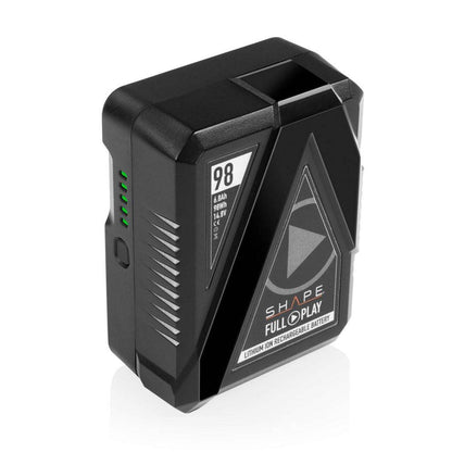 SHAPE Full Play Rechargeable Battery 98 Wh V-Mount Battery SHAPE wlb   