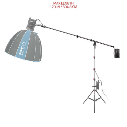 SHAPE Heavy-Duty Boom with Junior and Baby Adapter Light Stand SHAPE wlb