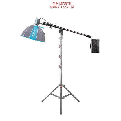 SHAPE Heavy-Duty Boom with Junior and Baby Adapter Light Stand SHAPE wlb