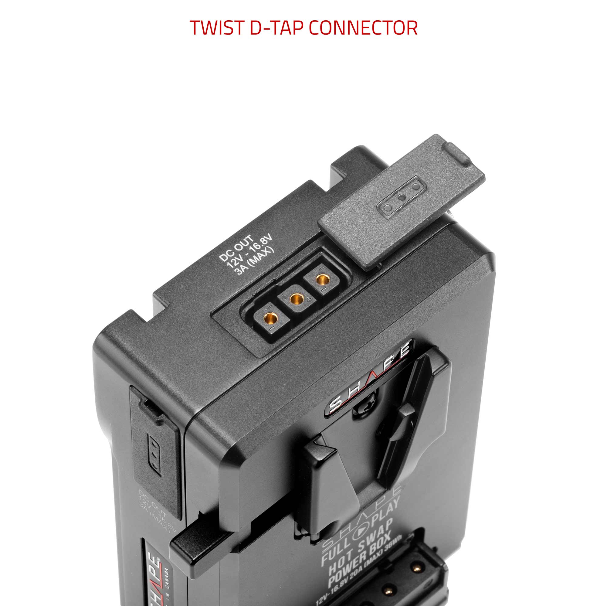 HOBOLITE Rotule griffe flash avec fixation V-Mount HOBOLITE Rotule griffe flash avec fixation V-Mount