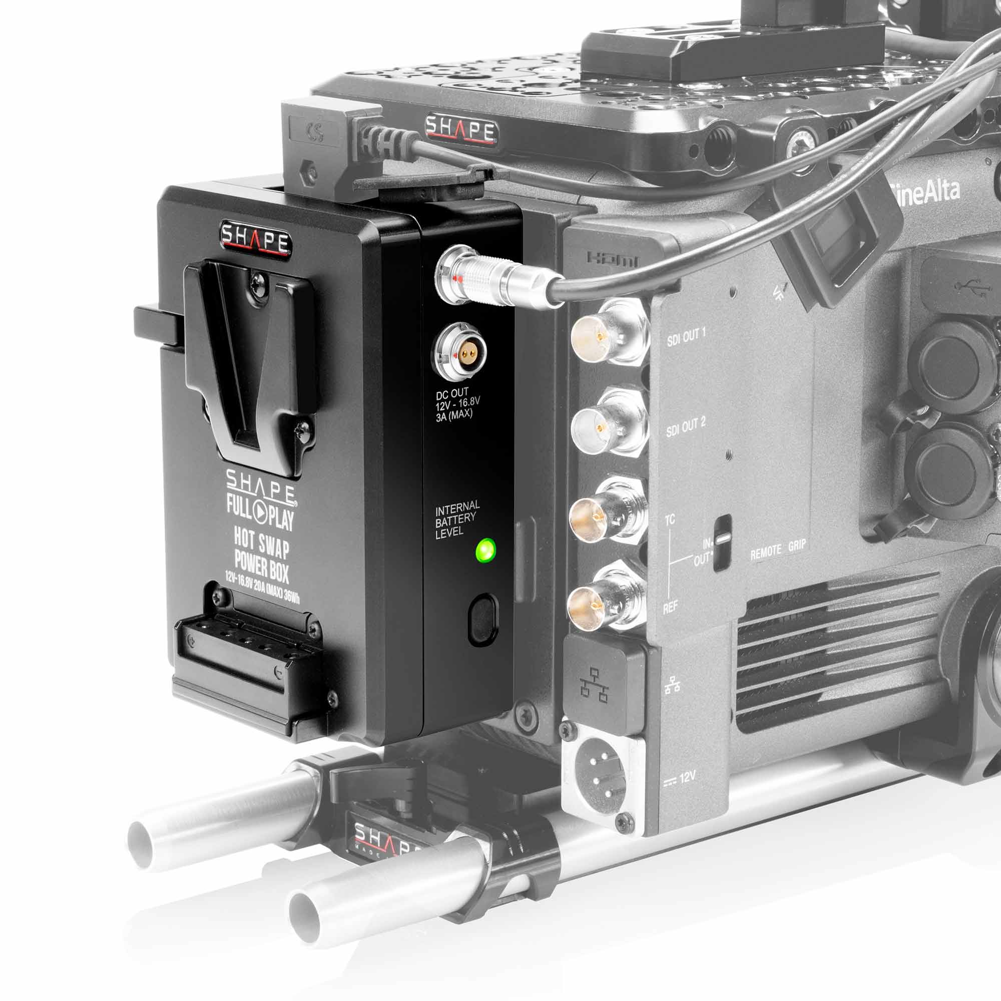 SHAPE Hot Swap V-Mount Power Box Battery 14.4V 36Wh Battery SHAPE wlb