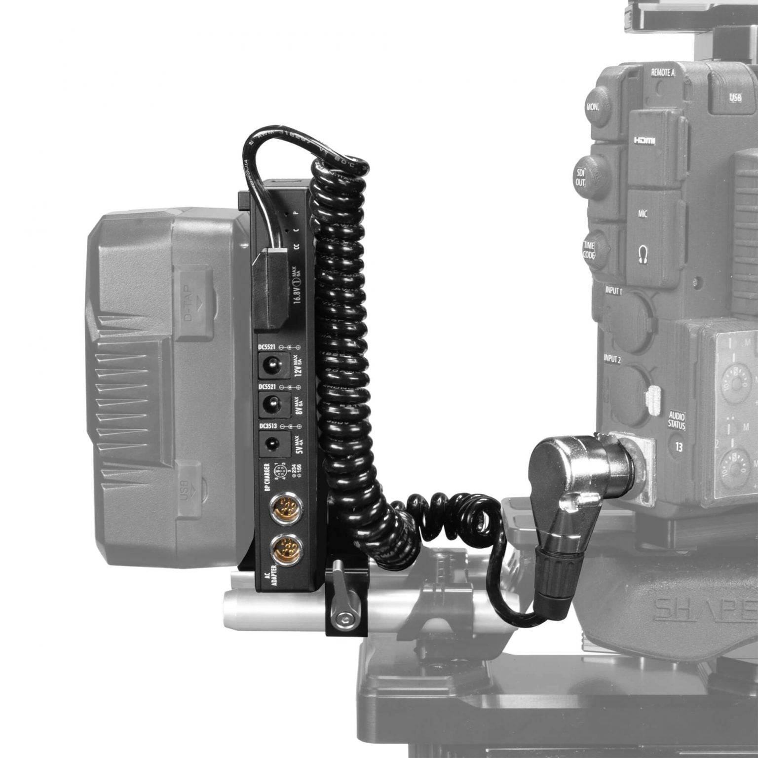 SHAPE J-Box Camera Power and Charger for Canon C500 MKII/C300 MKIII Battery Charger SHAPE wlb   