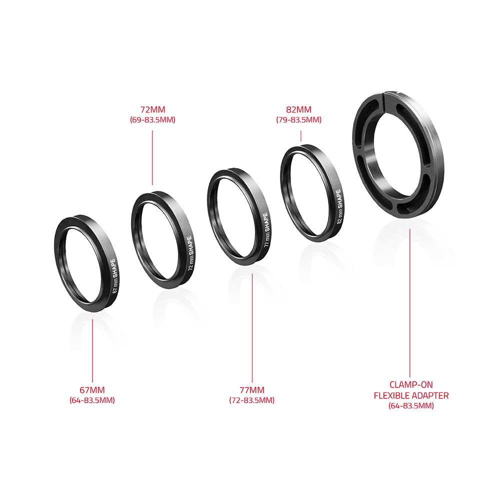 Matte Box Clip-On 4x5.6 Filter Trays 124mm | SHAPE – SHAPE wlb